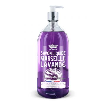 Sapun lichid de Marsilia cu Lavanda, 1l, Les Petites Bains de Provence