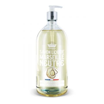 Sapun lichid de Marsilia neutru, 1l, Les Petites Bains de Provence