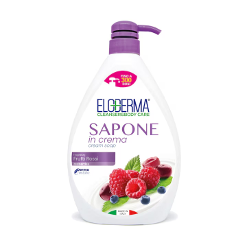 Sapun lichid Fructe rosii, 1000ml, Eloderma