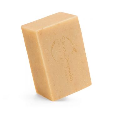 Sapun pentru fata si corp cu lapte de capra si miere, 120g, Sirra Organics