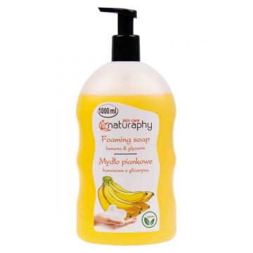 Sapun spuma cu aroma de banane, 1000ml, Naturaphy