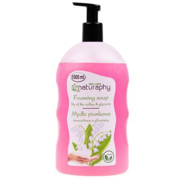 Sapun spuma cu aroma de lacramioare, 1000ml, Naturaphy