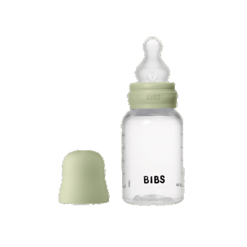 Set complet biberon anticolici din silicon PP fara BPA Sage, 150ml, Bibs