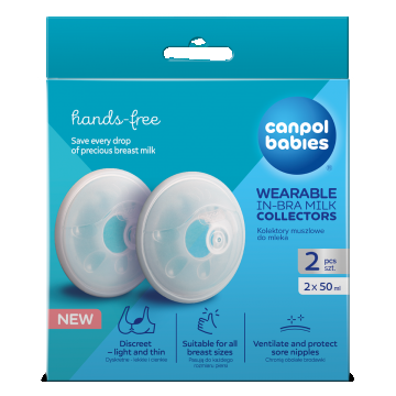 Set scoica colectoare de lapte 1/700, 2 bucati, Canpol babies