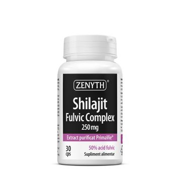 Shilajit Fulvic Complex 250mg, 30 capsule, Zenyth