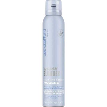 Spuma nuantatoare Bleach Blondes Ice White, 200ml, Lee Stafford