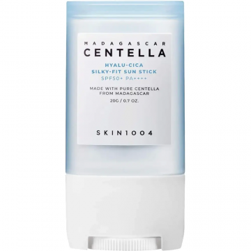 Stick pentru fata cu SPF50+ Centella Hyalu-Cica Silky-Fit, 20g, Skin1004