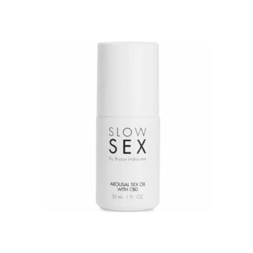 Ulei stimulare clitoridiana cu CBD Slow Sex, 30ml, Bijoux Indiscrets