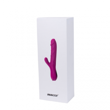 Vibrator cu 10 tipuri de vibratii 8 impulsuri diferite si design ergonomic Ames, 1 bucata, Ammicco