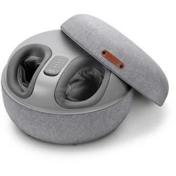 Aparat 2in1 de Masaj Shiatsu FM 120 pentru Picioare 3 Nivele de Intensitate Gri