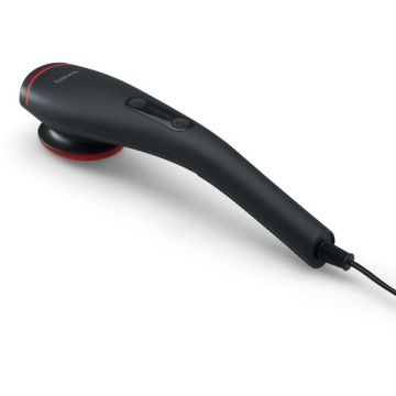 Aparat de Masaj MG 24 cu Incalzire 3 Accesorii Interschimbabile Negru