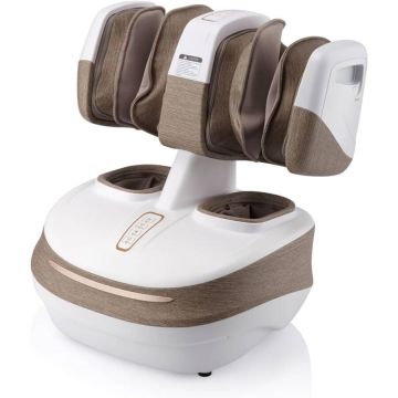 Aparat de Masaj pentru Picioare Perseus Shiatsu Functie de Incalzire Alb/Maro