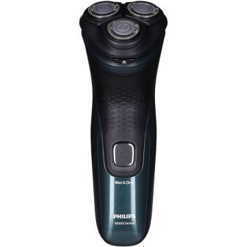 Aparat De Ras X3052/00 Umed Si Uscat Rotativ Trimmer Acumulator Negru/Verde