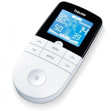 Aparat Electrostimulare EMS / TENS EM 49 Digital Alb
