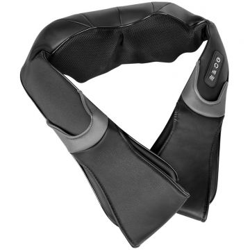 Aparat Masaj Shiatsu Zona Cervicala Cu Incalzire Negru