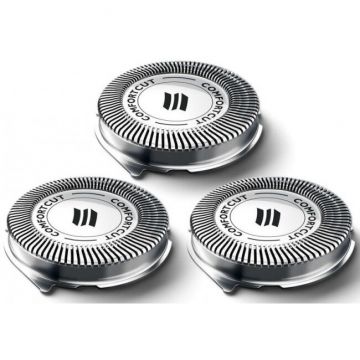 Cap De Barbierit SH30/50 Rezerve Pentru S3000 3x Bucati Argintiu