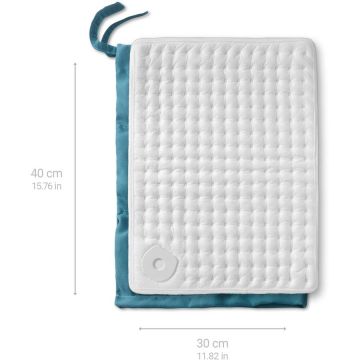 Incalzitor Corporal HS 200 cu Samburi de Cirese 30x40CM Alb/Turcoaz