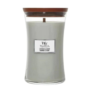 Lumanare Parfumata Lavender And Cedar 609.5g Gri