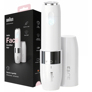 Mini Aparat FS1000 Pentru Indepartarea Parului Facial Alb