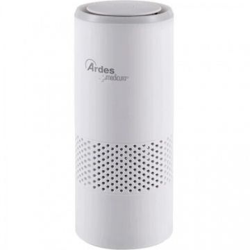 Purificator Aer Portabil Handy Air Ardes 15m3/h 2.5W,Filtru Hepa Carbon Activ Functie Ionizare Alb