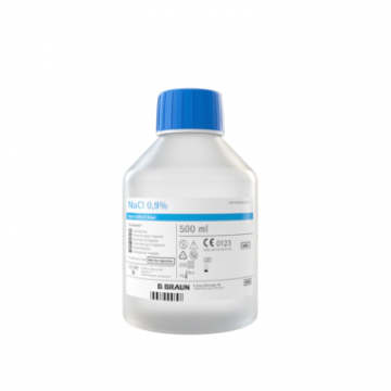 Ser fiziologic neperfuzabil NaCl 0.9%, 500ml, B. Braun