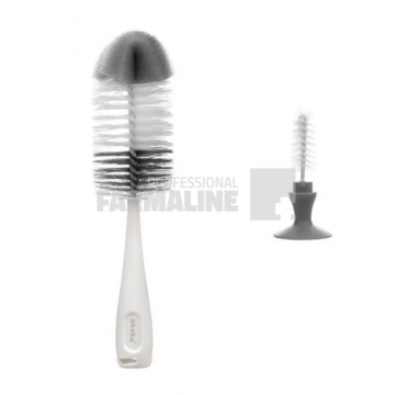 Akuku A0102 Set perie par natural pentru biberon si tetina