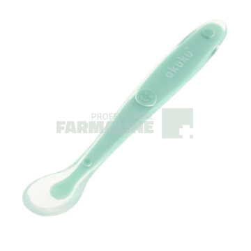 Akuku A0416 Lingurita moale din silicon turcoaz