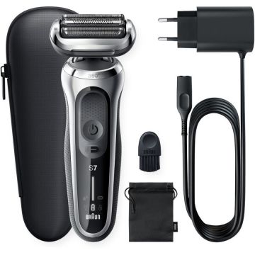 Aparat De Ras Electric Series 7 71-S1000s Umeda/Uscata Argintiu/Negru