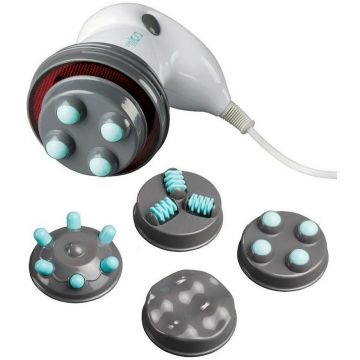 Aparat masaj anticelulitic M240N 15W 4 accesorii Alb