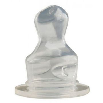 Baby Nova 15301 Tetine silicon ortodontice pentru ceai talie 2 3-24 luni 2 bucati