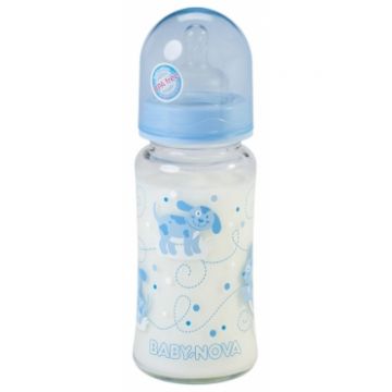 Baby Nova 44240 Biberon sticla cu gat larg 240 ml