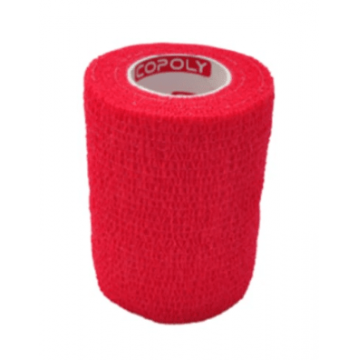 Bandaj adeziv 10 cm rosu - sport