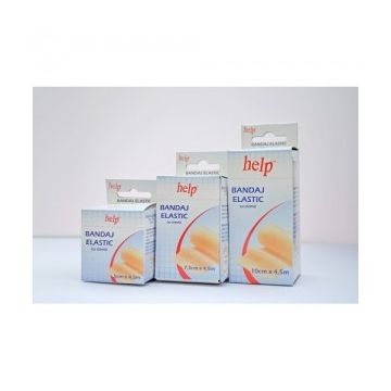 Bandaj elastic cu cleme 15 cm x 4.5 m