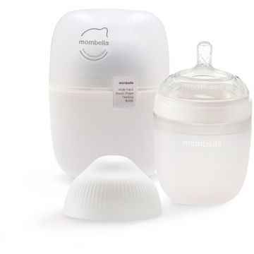 Biberon Anticolici cu Tetina M Flux Breast-Like 210ml Ivory