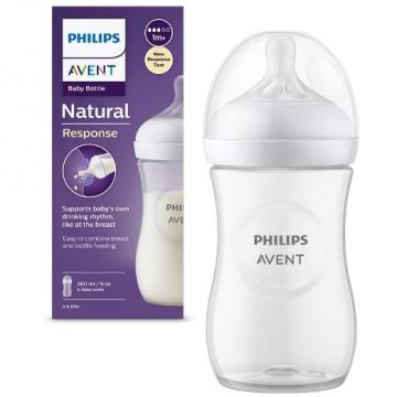 Biberon Natural Response SCY903/01 260ml cu Debit 3