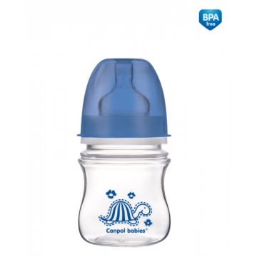 Canpol 35/205 Biberon anticolici gat larg 120 ml