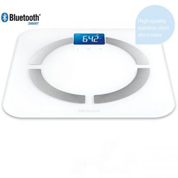 Cantar corporal BS 430 Bluetooth Smart Body Scale 180 kg transparent