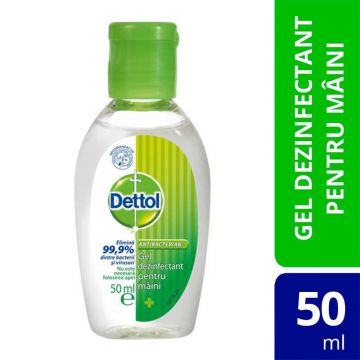Dettol Gel de maini antibacterian 50 ml