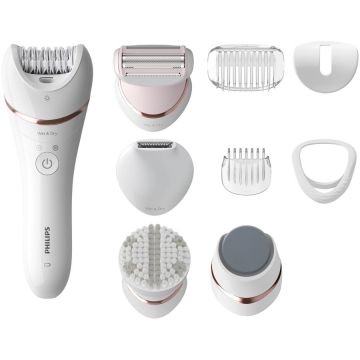Epilator BRE740/10 Wet & Dry 2 viteze 32 pensete Alb
