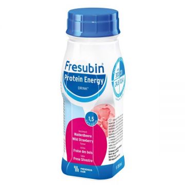 Fresubin Protein Energy Drink cu aroma de fragi 4 bucati x 200 ml
