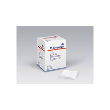 Hartmann Es-Kompressen Comprese sterile din tifon pliate in 12 straturi 10cm x 10cm  25buc.