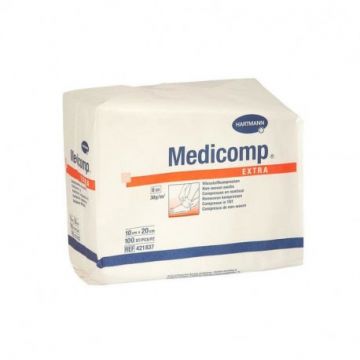 Hartmann Medicomp Extra Comprese nesterile 10cm x 20cm 100buc.