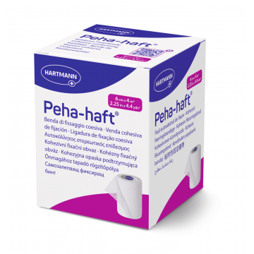 Hartmann Peha-Haft Bandaj elastic pentru fixarea pansamentelor 6 cm x 4 m