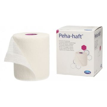 Hartmann Peha-Haft Bandaj elastic pentru fixarea pansamentelor 8 cm x 4 m
