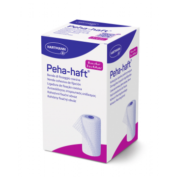 Hartmann Peha-Haft Bandaj elastic pentru fixarea pansamentelor 8 cm x 4 m