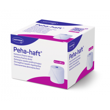 Hartmann Peha-Haft Bandaj Fixare autoadeziv 6cm x 20m