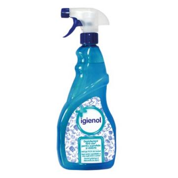 Igienol Blue Dezinfectant Spray fara clor  pentru suprafete mici  750ml