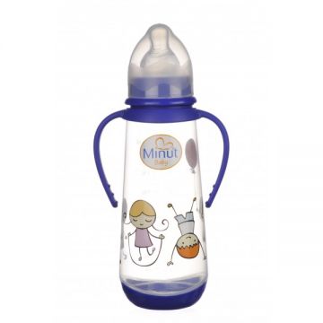 Minut Baby TR 20110102 Biberon cu manere 250 ml