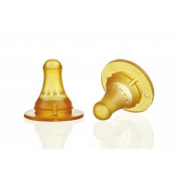 Minut Baby TR 20110304 Set tetina latex 3+ luni 2 bucati