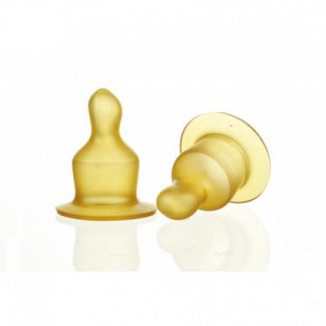 Minut Baby TR 20110306 Tetina latex ortodontica 6+ luni 2 bucati